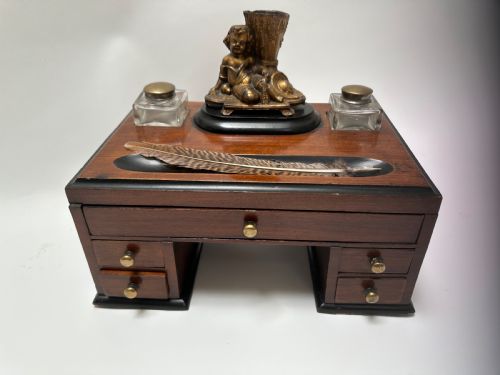 VERY RARE REGENCY INK WELL - ADDITIONAL PHOTO 1