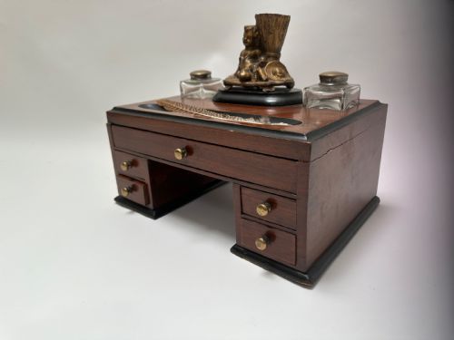 VERY RARE REGENCY INK WELL - ADDITIONAL PHOTO 2