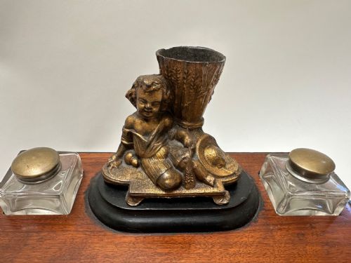 VERY RARE REGENCY INK WELL - ADDITIONAL PHOTO 3
