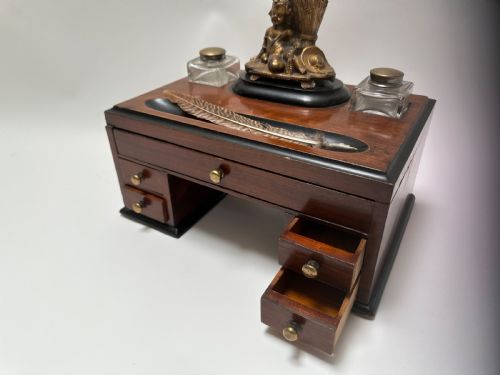 VERY RARE REGENCY INK WELL - ADDITIONAL PHOTO 4