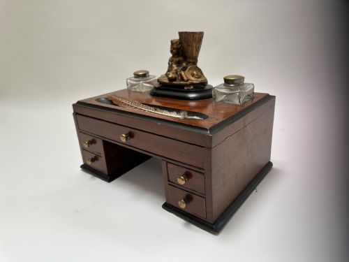 VERY RARE REGENCY INK WELL - ADDITIONAL PHOTO 6