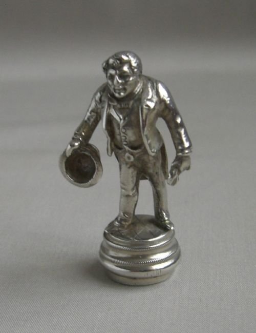 Antique Silver "Il Gobbo" Desk Seal.