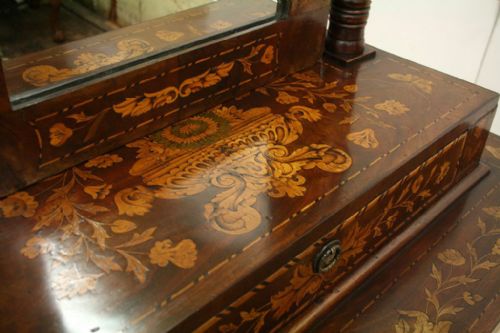 DUTCH MARQUETRY DRESSING TABLE - ADDITIONAL PHOTO 4