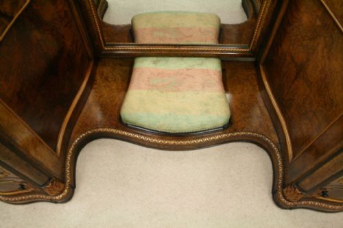 AYTON CASTLE BURR WALNUT WARDROBE AND DRESSING TABLE - ADDITIONAL PHOTO 14