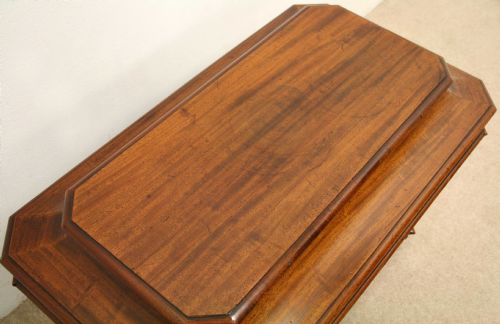 REGENCY SARCOPHAGUS MAHOGANY WINE COOLER - ADDITIONAL PHOTO 2