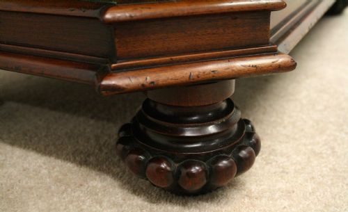 REGENCY SARCOPHAGUS MAHOGANY WINE COOLER - ADDITIONAL PHOTO 7