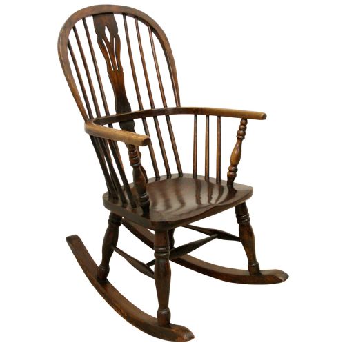 Victorian Windsor Rocking Chair