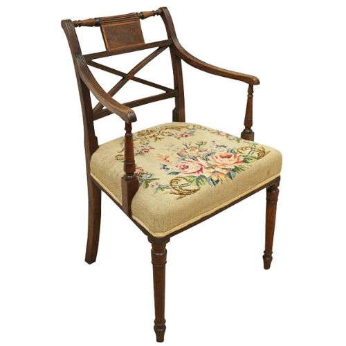 Regency Mahogany Armchair