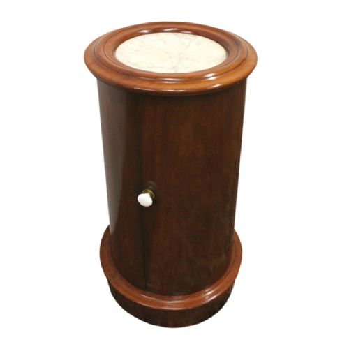 Victorian Marble Top Pot Cupboard