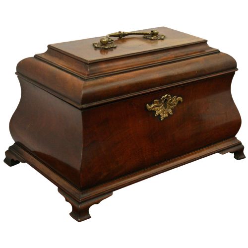 Georgian Mahogany Tea Caddy