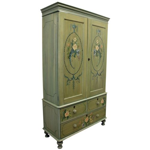 Victorian Painted Pine Press