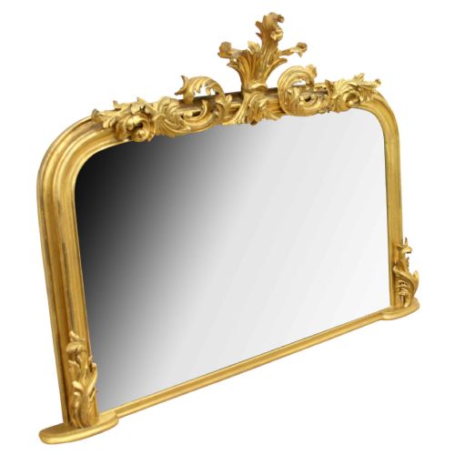 George IV Gilt Overmantel Mirror
