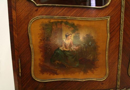 FRENCH KINGWOOD VERNIS MARTIN CABINET - ADDITIONAL PHOTO 7