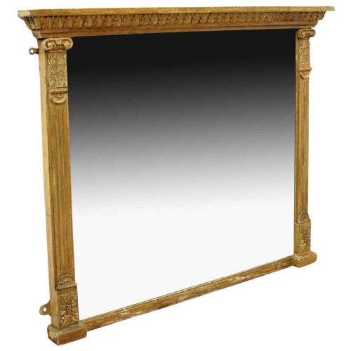 William IV Gilt Overmantel Mirror
