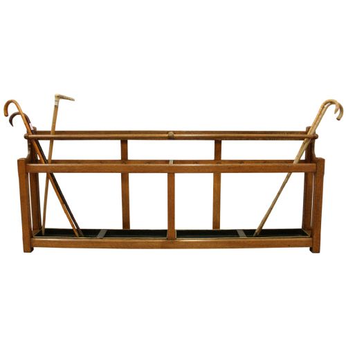 Arts & Crafts Oak Stick Stand