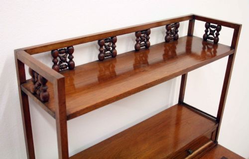 fig 1. Walnut Writing Desk