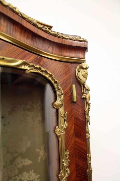 FRENCH KINGWOOD VITRINE CABINET - ADDITIONAL PHOTO 3