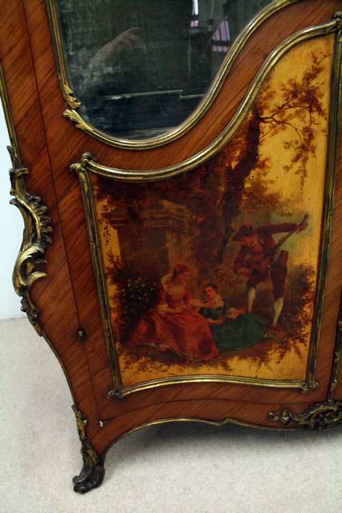 FRENCH KINGWOOD VITRINE CABINET - ADDITIONAL PHOTO 6