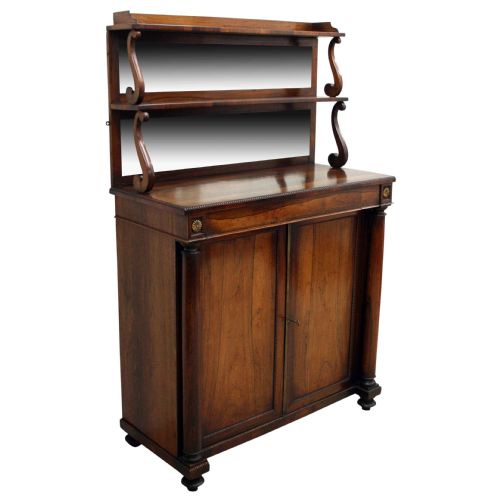 Regency Rosewood Two Door Chiffonier