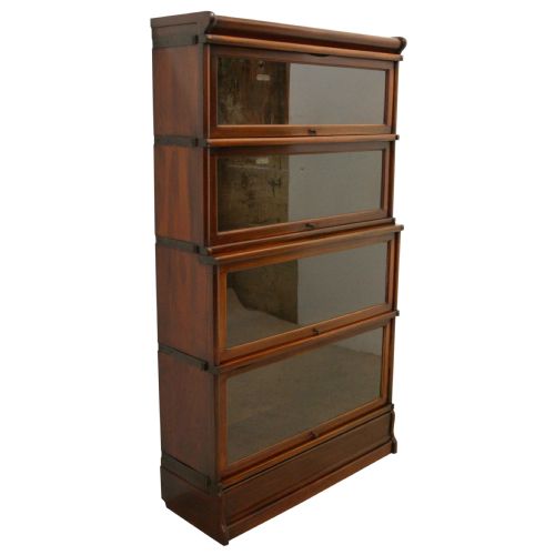 Globe Wernicke Mahogany Sectional/stacking Bookcase