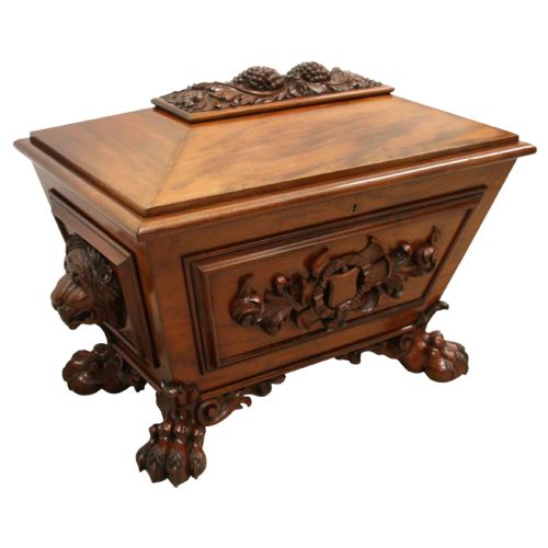 George IV Mahogany Wine Cooler