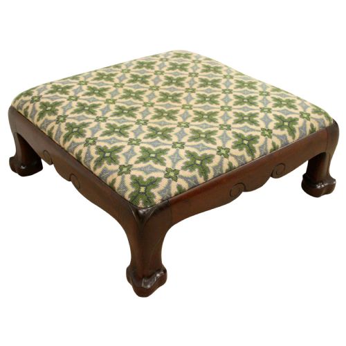 Small Whytock & Reid Mahogany Stool