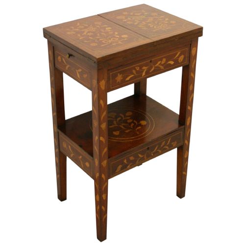 Dutch Marquetry Side Table