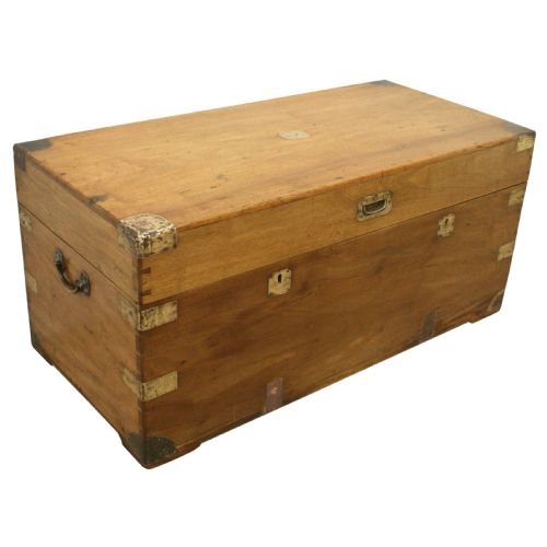 Victorian Camphor Wood Trunk/kist