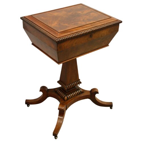 Scottish Regency Mahogany Teapoy