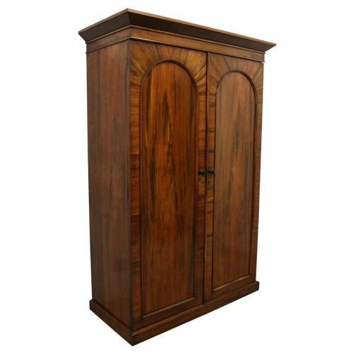William IV Rosewood Linen Press