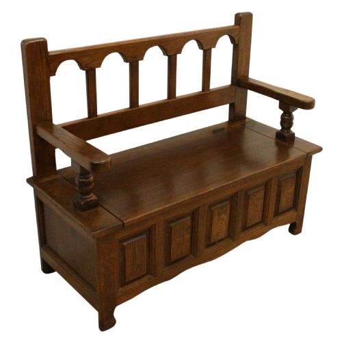 Oak Hall Bench