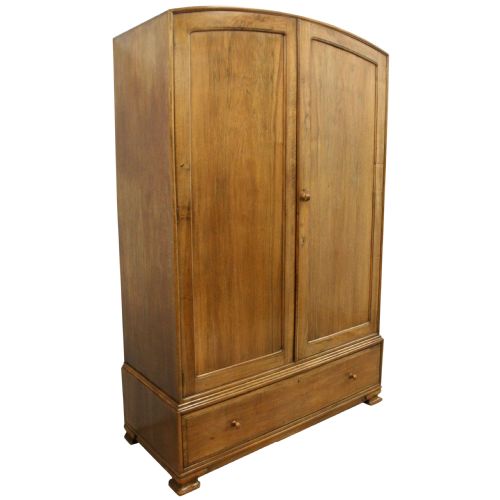 Whytock & Reid Walnut 2 Door Wardrobe