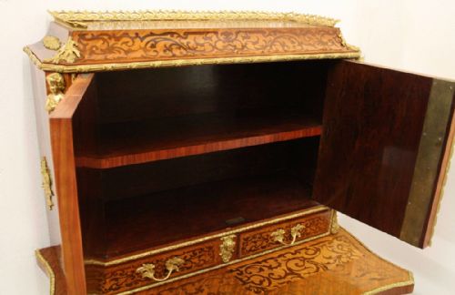 LOUIS XVI STYLE KINGWOOD BONHEUR DU JOUR - ADDITIONAL PHOTO 3