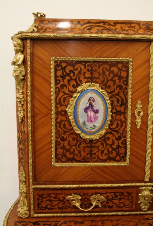 LOUIS XVI STYLE KINGWOOD BONHEUR DU JOUR - ADDITIONAL PHOTO 5