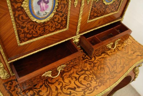 LOUIS XVI STYLE KINGWOOD BONHEUR DU JOUR - ADDITIONAL PHOTO 7