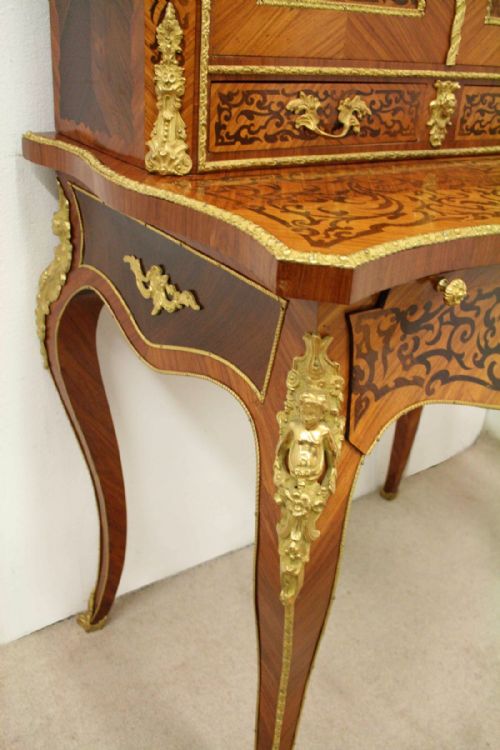 LOUIS XVI STYLE KINGWOOD BONHEUR DU JOUR - ADDITIONAL PHOTO 8