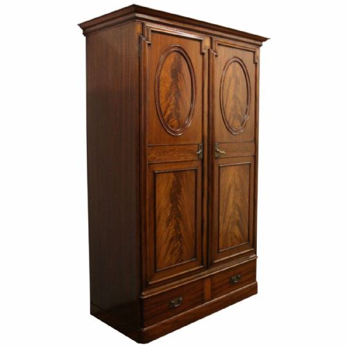 Aesthetic Movement Mahogany Wardrobe