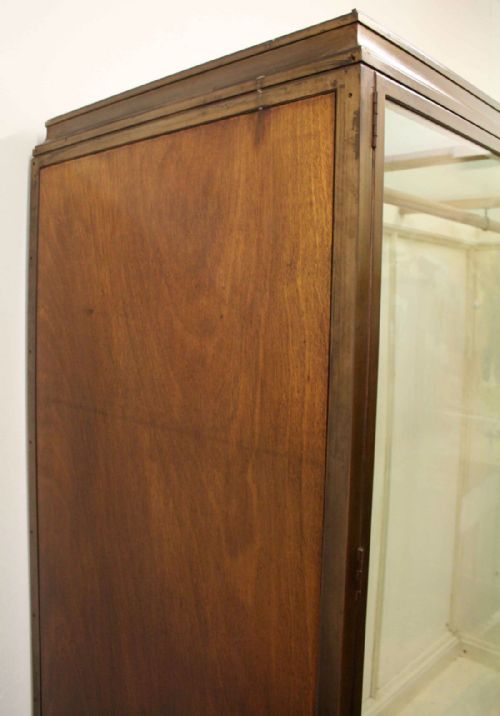 EX JENNERS OF EDINBURGH BRONZE 3 DOOR DISPLAY CABINET OR A UNIQUE WARDROBE - ADDITIONAL PHOTO 1