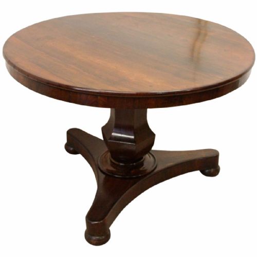 Mid Victorian Rosewood Snap Top Breakfast Table