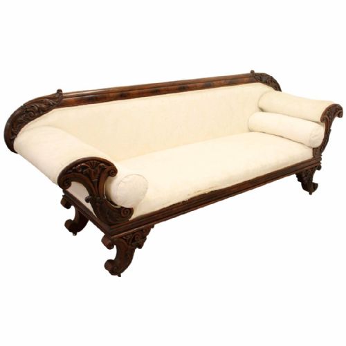 Scottish Regency Mahogany Sofa