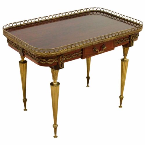 Ormolu Mounted Rosewood Occasional Table