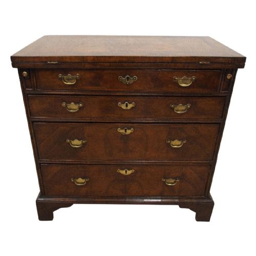 Georgian Walnut Bachelors Chest