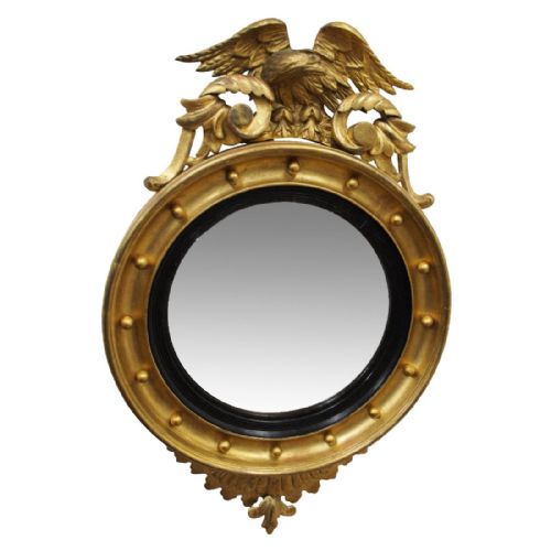 Regency Style Convex Mirror