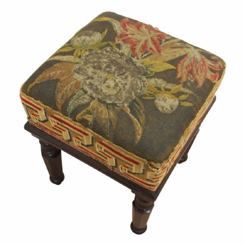 William IV Mahogany Stool