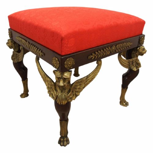 Late 19th Century Egyptian Revival Stool

