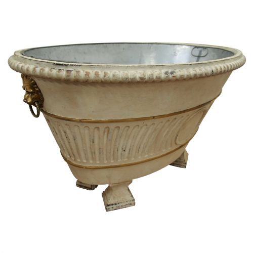 Neoclassical Style Carved Wooden Bath