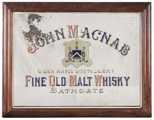 Whisky Advertising Mirror