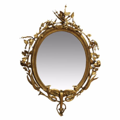 Georgian Gilt Girandole Mirror