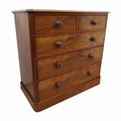 Mid Victorian Mahogany Chest of Drawers