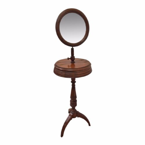 Late Victorian Adjustable Mahogany Dressing Stand